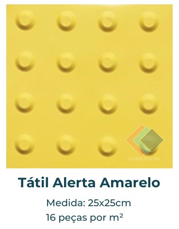 LADRILHO HIDRAULICO ALERTA 25X25CM (1M²) ...