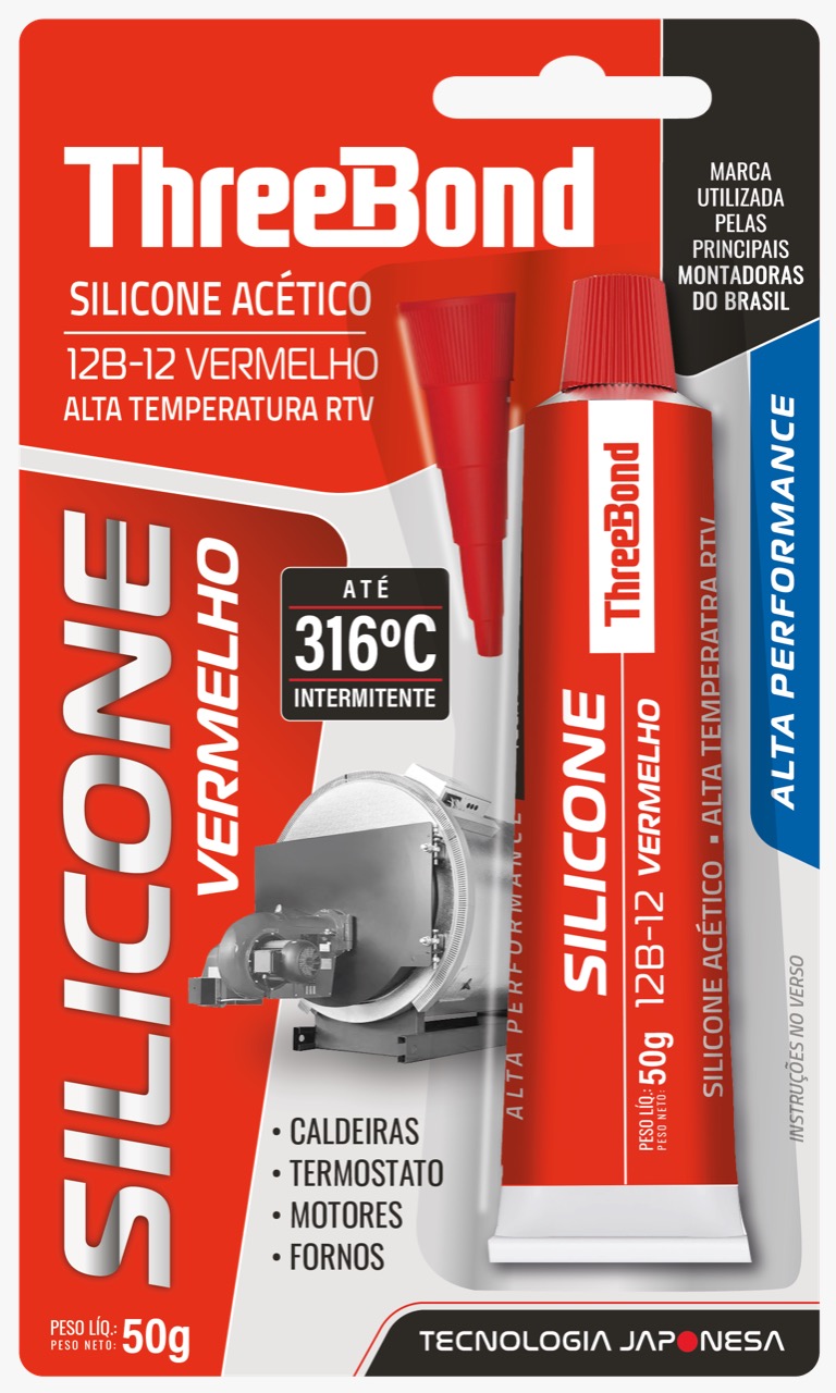 12B-12 - SILICONE ALTA TEMPERATURA  ACET....